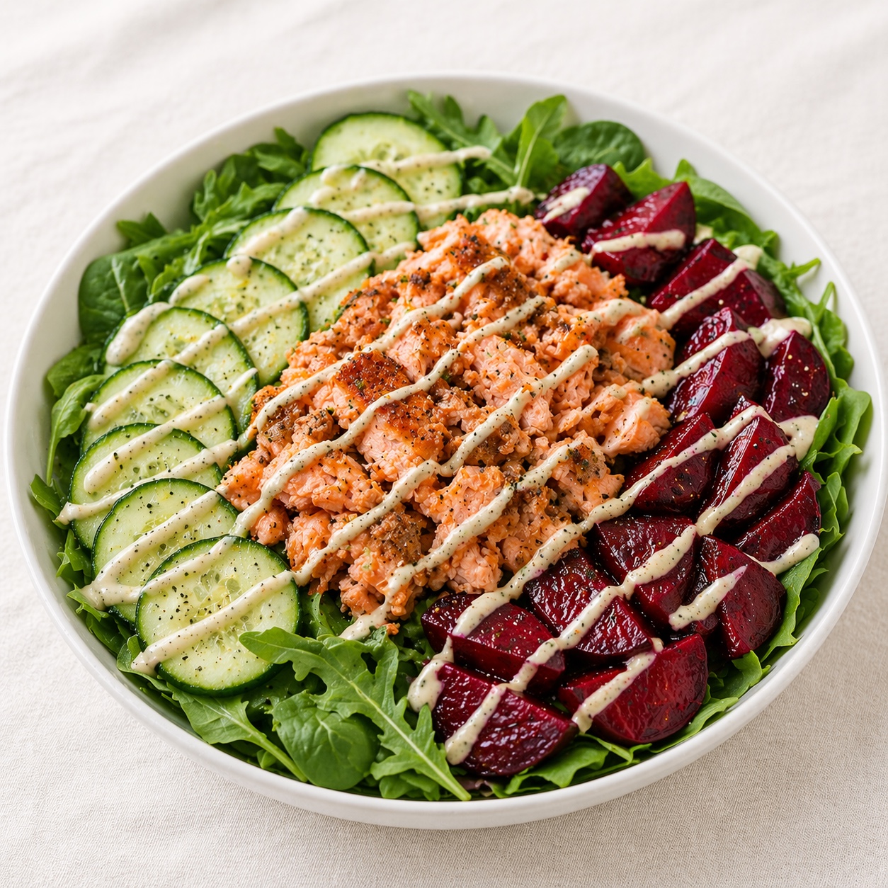 Salmon Power Salad